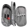 Wenger 2 Compartment Pencil Case Grey 23cm