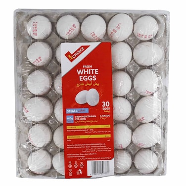 LP Fresh White Eggs Small 30 PCS