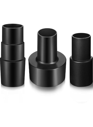 Vacuum Hose Adapter, 3 Pcs Universal Vacuum Adapter Connector Kit for Wet Dry Vacuum Cleaners Converter 2-1/2 Inch to 1-1/4 Inch, 1-1/4 Inch to 1-3/8 Inch to 1-1/2 Inch, 1-3/8 Inch to 1-1/4 Inch