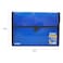 Maxi A4 Size Expanding File, Blue
