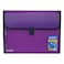 Maxi A4 Size Expanding File, Purple