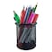 Maxi Mesh Pen Holder, Black, 2 PCS