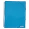 Maxi A4 Size Spiral Display Book, Turquoise Blue, 20 Pocket