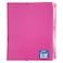 Maxi A4 Size Spiral Display Book, Pink, 40 Pocket