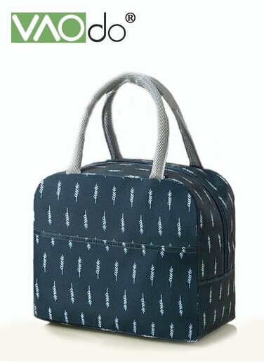 Lunch Box Bag Insulation And Cold Insulation Portable Thickened Tote Bag Children's Bento Box Bag （Blue）