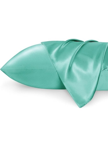 Luxurious Mulberry Silk Pillowcases,20 Momme Satin Weave, Hypoallergenic Solid Color Envelope Closure, Machine Washable, Designed for Hair and Skin,20-25gsm