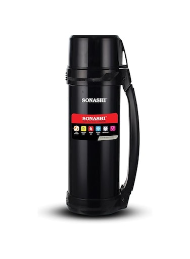 Sonashi Hot And Cold 1.8 L Vacuum Flask SVF-1800 Black