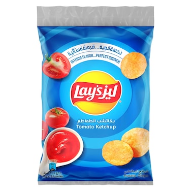 Lay's Tomato Ketchup Potato Chips, 11g Pack of 21