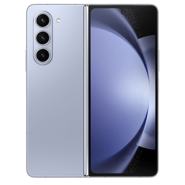 سامسونغ غالاكسي زي فولد 5 مزدوج الشريحة بسعة 12 غيغابايت رام و 512 غيغابايت  5G - أيسي بلو -