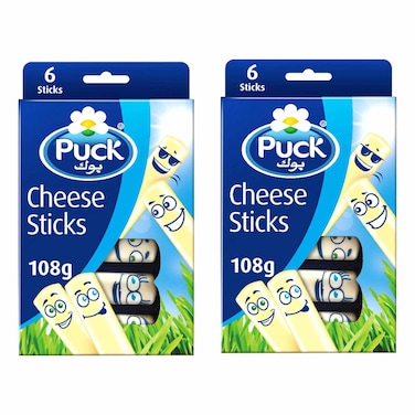 باك أصابع جبنة، 6 أصابع 18 غرام، حزمة من 2