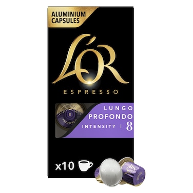 L'or Profondo Espresso Coffee Capsules 10 Capsules, 52g