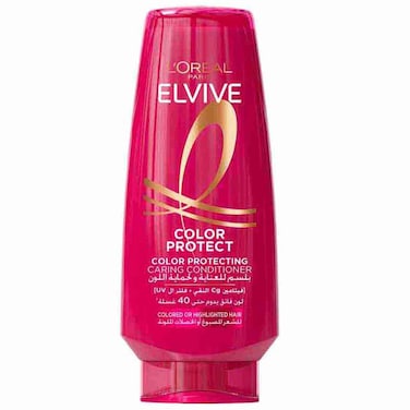 L&rsquo;Oreal Paris Elvive Color Protect Caring Conditioner for Colored or Highlighted Hair, 360ml