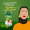 Canderel Sweetener with Stevia, 250g