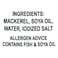 Mega Mackerel in Natural Oil, 155g