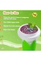 Slushie Maker Cup, TIK TOK Magic Quick Frozen Smoothies, Double Layer Squeeze Cup (Green)