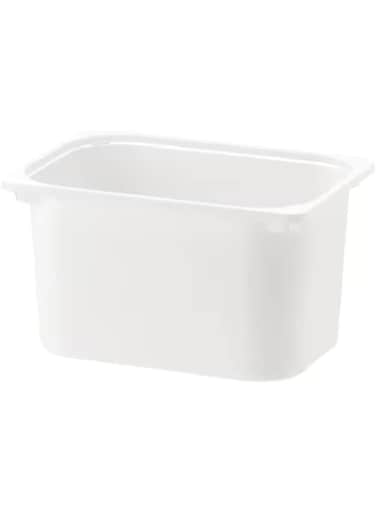 I-K-E-A TROFAST Storage organizer Box White Polypropylene16 &frac12;x11 &frac34;x9 