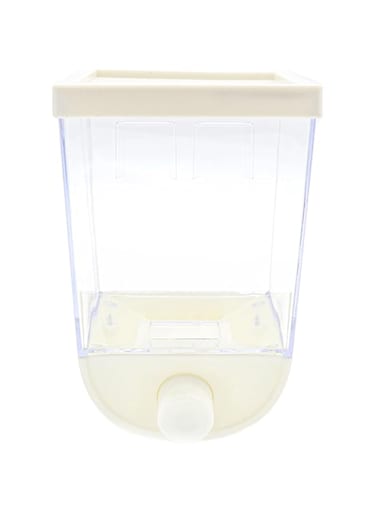 Winds Trading Cereal Dispenser, Dry Food Organiser, Wall Mounted Plastic Canister Fresh &amp; Easy Transparent Plastic Air Tight Cereal Dispenser for Cereals Cornflakes (1000ml)