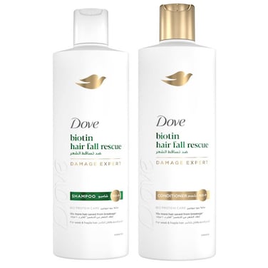Dove Hair Fall Rescue Conditioner 180ml With Hair Fall Rescue Shampoo 400ml
