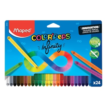 Maped Color'Peps Infinity Color Pencils Multicolour 24 PCS