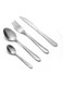 East 24 Piece Flatware Cutlery Set, Stainless Steel Silverware Set for Home/Office/Party, Knife Fork Spoon Eating Utensils Set Service for 6, Mirror Polish &amp; Dishwasher Safe CDM6009