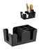 Coffee Countertop Multi Function Grid Division Straw Rack Storage Box Coffee Condiment Organizer Tea Bag Tissue Spoon and Fork Organizer Holder