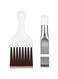 Air Conditioner Condenser Fin Comb, Fin Cleaning Brush Air Conditioner Fin Cleaner Refrigerator Coil Cleaning Whisk Brush Metal Fin Evaporator Radiator Repair Tool (1 PCS Large + 1 PCS Small)