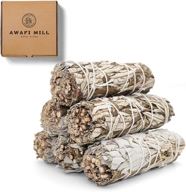 White Sage with Yerba Santa Smudge Stick - Pack of 3