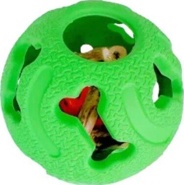 Miss Bear Colorful Dog Toy With Bell&nbsp;(Small Dogs)