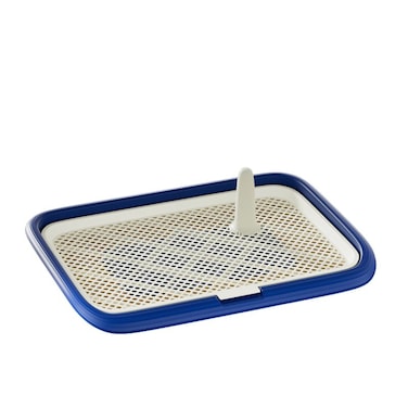 Cozy Paws Flat Fence Dog toilet-45*33*5cm - Blue