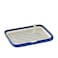 Cozy Paws Flat Fence Dog toilet-45*33*5cm - Blue