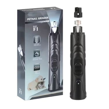 Pet Nail Grinder 2-Speed Cordless With Led Light