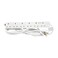Terminator 6 Way Power Extension Socket 3M Cable 13A