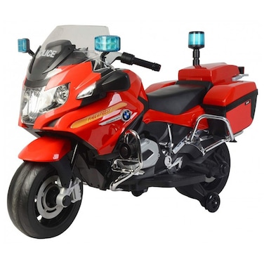BMW Official Licensed Kids Electrice Rideon Police Bike 12v - Red