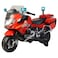 BMW Official Licensed Kids Electrice Rideon Police Bike 12v - Red
