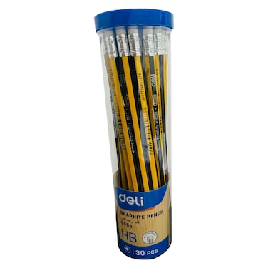 Deli Graphite Pencil Jar 30 PCS