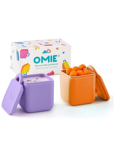 OmieDip 2pcs Purple &amp; Orange