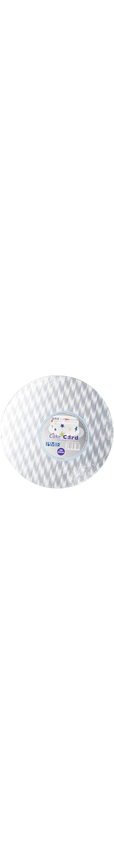 PME CCR819 Round Cake Card 10&quot; / 254 mm, Cardboard, Silver
