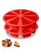 2 Pcs Silicone Triangle Cake Pan - 8 Cavity Pizza Scone Mold, 4 Inch Internal Diameter for Brownies, Muffins, Cheesecake, Cornbread - Kitchen Baking Shapes