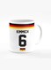 Designer Printed Coffee Mug with Heavy Duty Handle 11oz Ceramic Personalised Gift Mugs Cup [Microwave Safe &amp; Dishwasher Proof] -Football Team - Germany Player Name - Kimmich