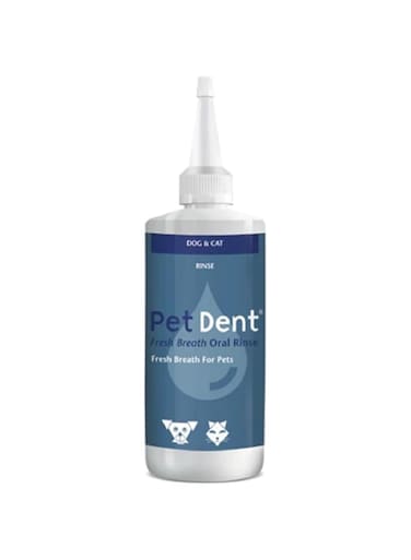 Pet Dent Mouth Wash for Dogs &amp; Cats Fresh Breath Oral Rinse 100ml