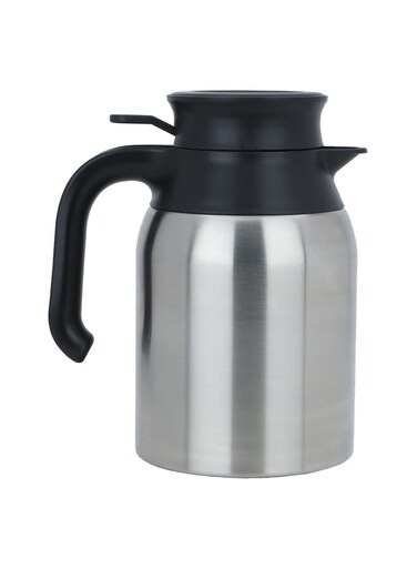 Gallery Al Saif GalleryJaguar steel thermos, 1.2 Liter - Silver