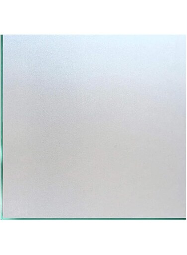 bpa Coavas Window Privacy Film Non-Adhesive Frosted Glass Static Cling Sun Blocking Heat Control Home Office Decorative Stickers for Bathroom Door Coverings(Blue, 35.4 x 78.7 Inch)