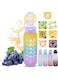 KASTWAVE Air Water Bottle with Flavor Pods 1L With 7 Flavour pods, Sports Starter Up Set BPA Free Drinking Bottles with Straw, Water Bottle Scented 0 Sugar 0 Calorie New Fruit Fragrance Water Bottle