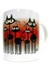 Black Cats Printed Mug Multicolour