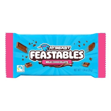 Mr. Beast Feastables Milk Chocolate, 35g