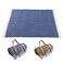 FWP Waterproof Thick Tassel Picnic Mat, Size: 200x150cm - Navy Blue