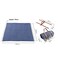 FWP Waterproof Thick Tassel Picnic Mat, Size: 200x150cm - Navy Blue