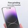Muzz Matte Tempered Glass Screen Protector for iPhone 15 Plus, 9H, Anti-Glare, Anti-Fingerprint, Full Coverage, Pack of 1 (iPhone 15 Plus)