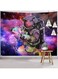 BPA Cool Spaceman Tapestries Colourful Tie Dye Wall Hanging Hippie Fantasy Outer Space Astronaut Wall For Bedroom Dorm Decorations