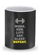 Premium Routine Designer Mug Black/White